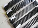 PP Uniaxial Geogrid Black For Roadbed , High Molecular Polymer
