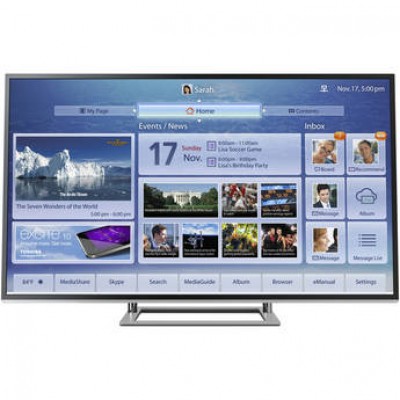 Toshiba 84L9300U 84& quot; 4K Ultra HD 3D Ultra-Slim Cloud LED TV