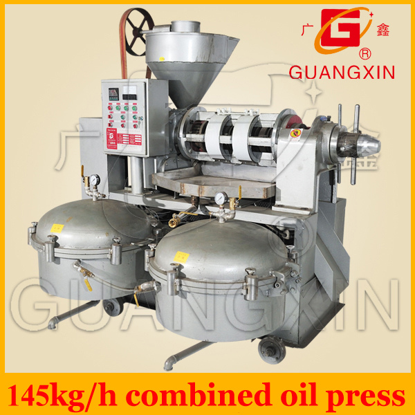 low noise rapeseed oil press with filter