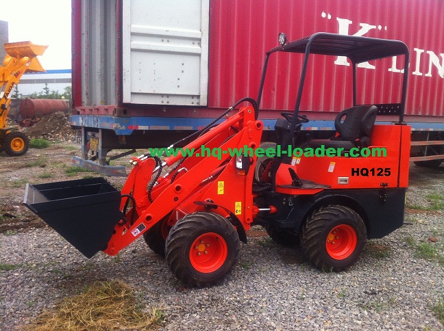Mini loader HQ125 with Perkins engine