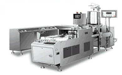 China pharmaceutical packing machine for suppository filling and sealing production line