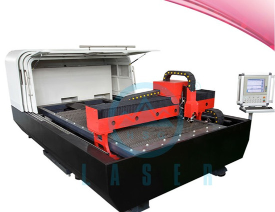 Fiber laser cutting machine HS-M3015A used American laser head