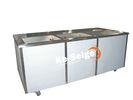 Three Tanks Machine Parts Ultrasonic Cleaner Of Hot Air Drying