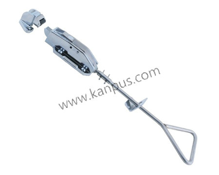Refrigeration double finger-pull safety latch CT-623