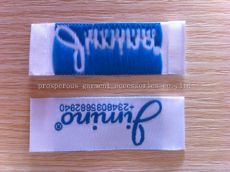 clothing tags and labels