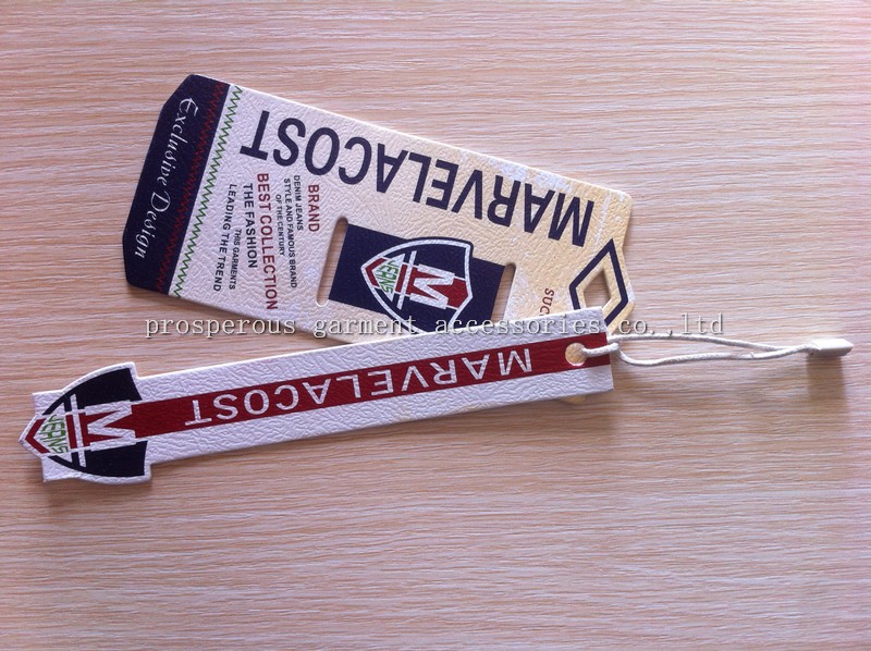 clothing hang tags
