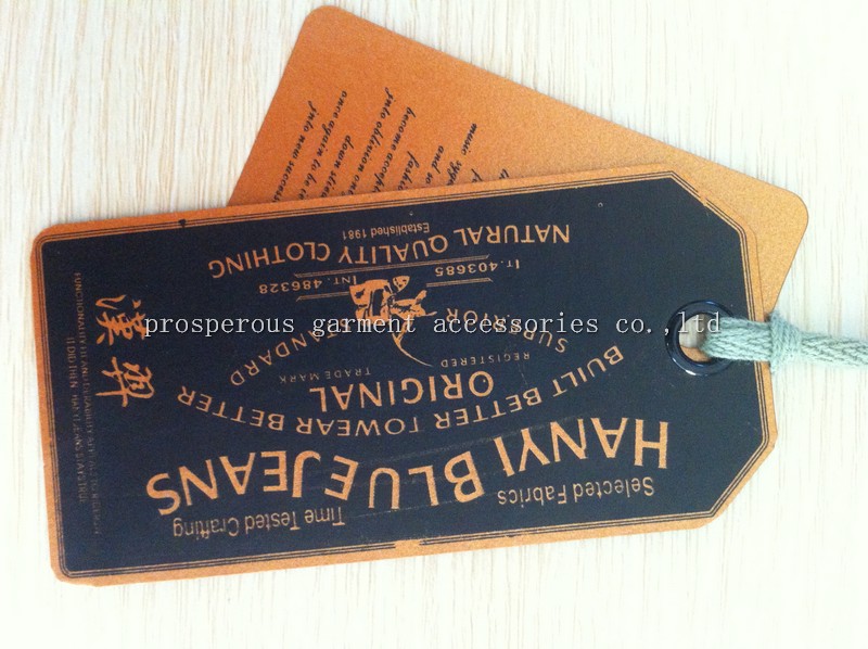 custom apparel hangtags 