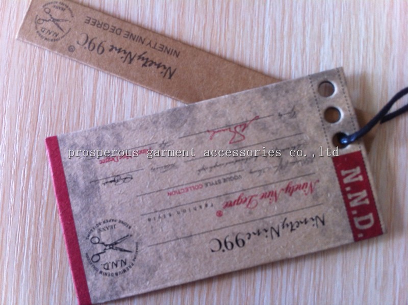 custom paper hang tags