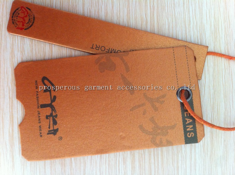 paper swing tags customized