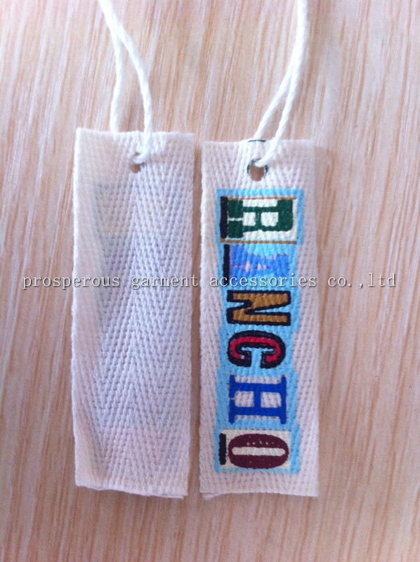 cotton hanging tags cotton hang labels