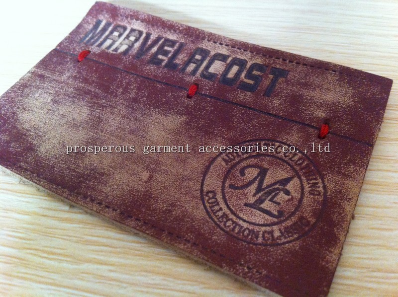 nice quality jean leather patch