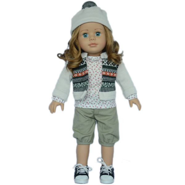 Wholesale vinyl high quality 18 dolls 