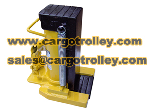 hydraulic toe jack instruction and manual instruct