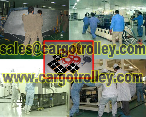 Air bearing and Casters specification and instruct