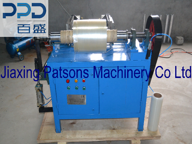 Cling film edge cutting machine