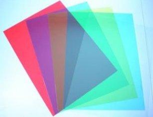 No Smell Yellow, Red, White OEM PVC Binding Cover With Bright Surface And Large Capacity