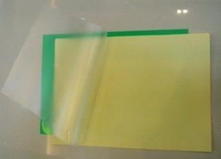 Customized Sticky Back Plastic Sheets with Self Stick Surface