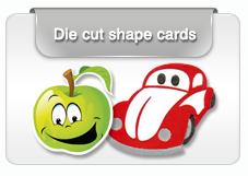 Die Cut plastic Cards