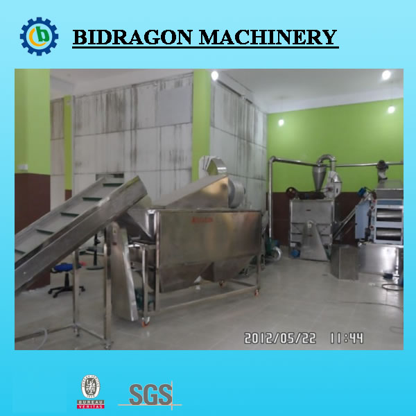 800kg/h Chili Powder Production Line For Food Industry