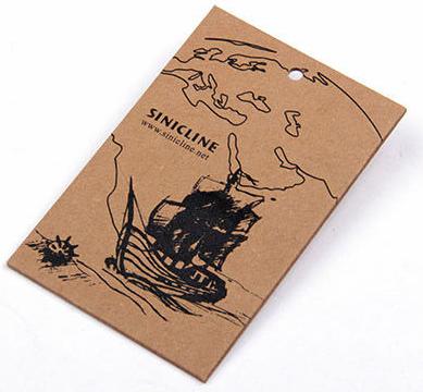 popular kraft paper hang tag