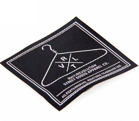 high end washing instructions woven labels for garment