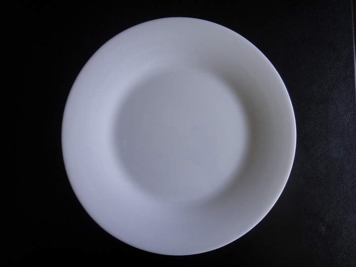 OPAL GLASS FLAT PLATE(SIZE:7& quot;-11& quot;)