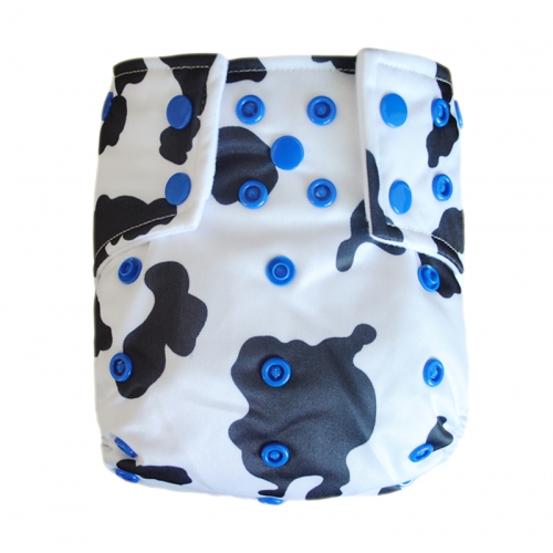 Breathable Baby Diapers Washable Printed Cloth Diapers Nappies
