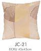 18 x 18” Dandelion Jacquard Pillow Cover Square Custom With Invisible Zipper