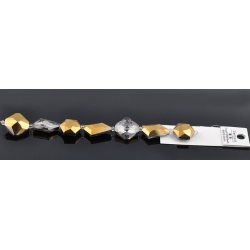 HC106-7 Inch Crystal Glass Bead Strand For Jewelry Findings And DIY Industry 
