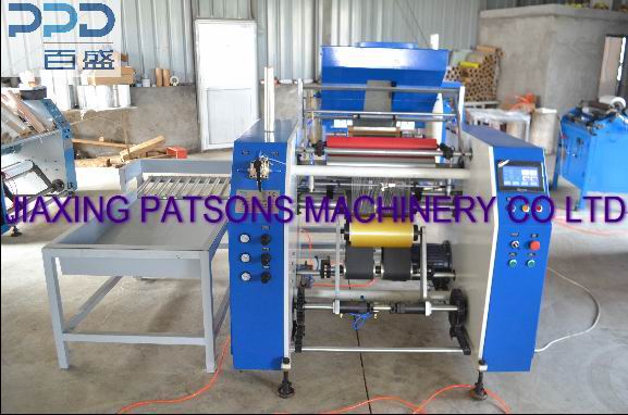 PVC cling film catering roll winder