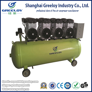 4800W low noise oil free air compressor for sale(GA-124)