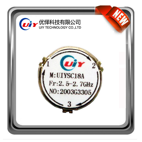RF/Microwave Surface Mount Circulator 700MHz-3800MHz Up to 400MHz Bandwidth SMT Connector 
