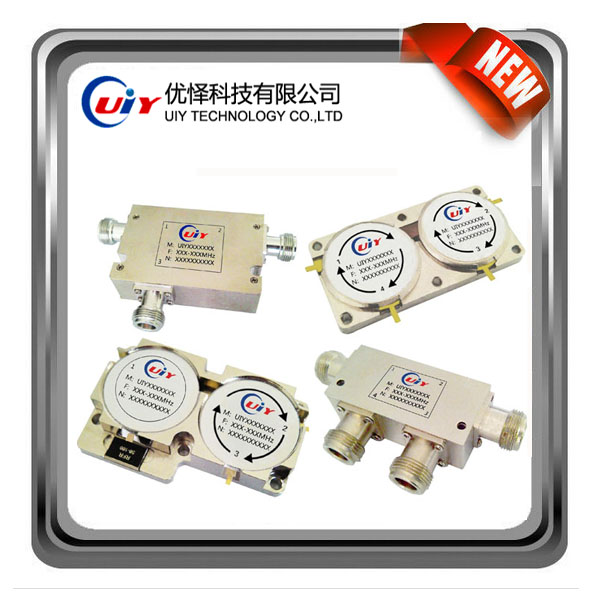 RF/Microwave Dual Junction Isolator 60MHz-20GHz Up to 400W Power N/SMA/TAB Connector 