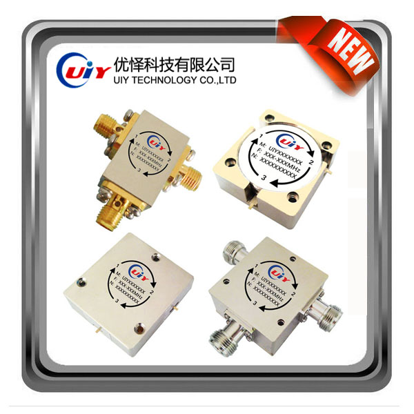 RF/Microwave Broadband Circulator 56MHz to 18GHz Up to 2000W Power N/SMA/TAB Connector 