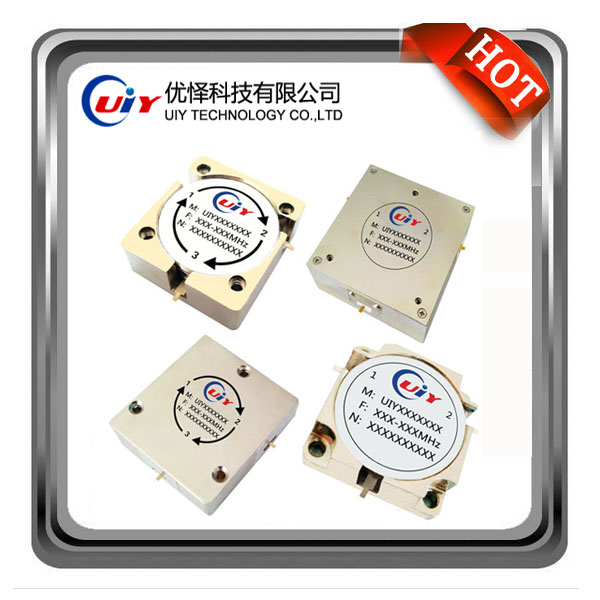 RF/Microwave Drop in Circulator 20MHz to 20GHz Up to 2000W Power TAB Connector