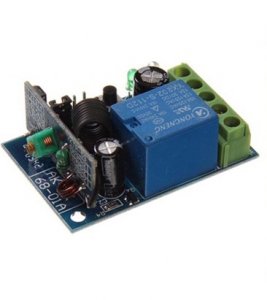 12V One-way Wireless Remote Control Switch Receiver Controller