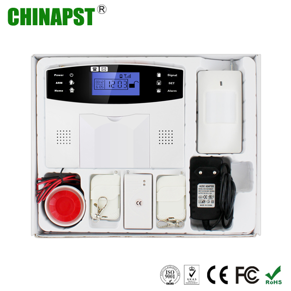 On Sale China Multi-Language LCD Display 99 Zones GSM Wireless alarm system