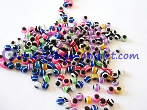 Turkish evil eye multicolor resin beads wholesale