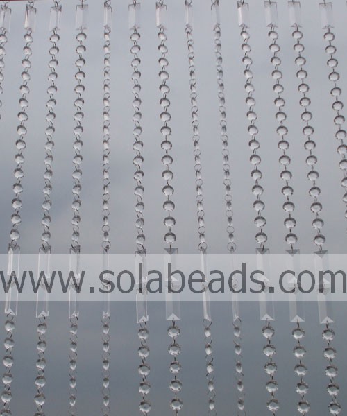 Strands Garland 18MM&50MM Plastic Crystal Bead Trim