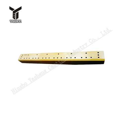 Loader cutting edge 9V6575 Base Edge With Segment Holes