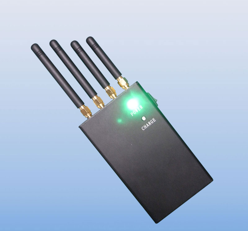 4 Band 2W Portable WiFi, Cell Phone Signal Blocker