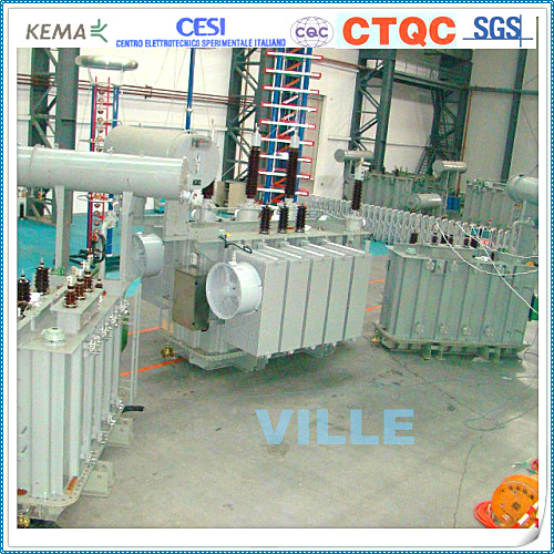 110KV (SZ11 Series) three phase double winding power transformer with on load tap changer