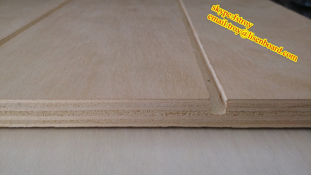 slot plywood for ceiling or wallpanel