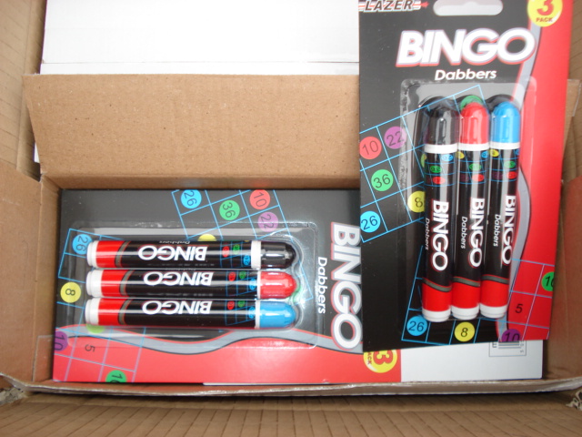 Blister Mini Tip Bingo Markers