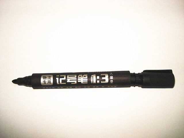 logistics black Permanent markers