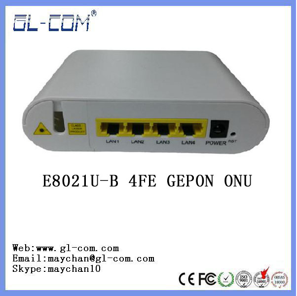 Gpon oNT 1GE FTTH fiberhome Modem compatible with BDCOM ZTE HuaWei GEPON OLT