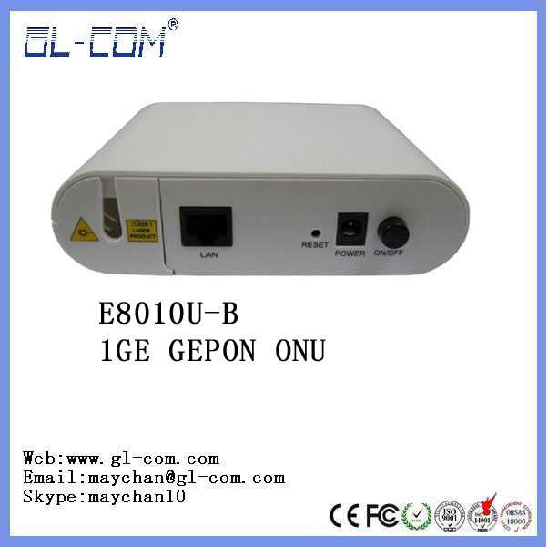 1GE EPON ONU/1GE GEPON ONU Compatible with ZTE F401HuaWei HG8010 ONU BDCOM ONU