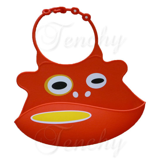 Cute design silicone baby bibs made in China
