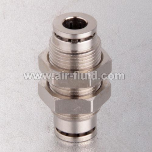 3/8 & quot;Bulkhead-Union-Tube-Size-Brass Push-to Connect Fittings