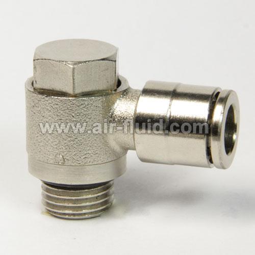 BSPP Male Banjo Elbow N.P Brass Fittings